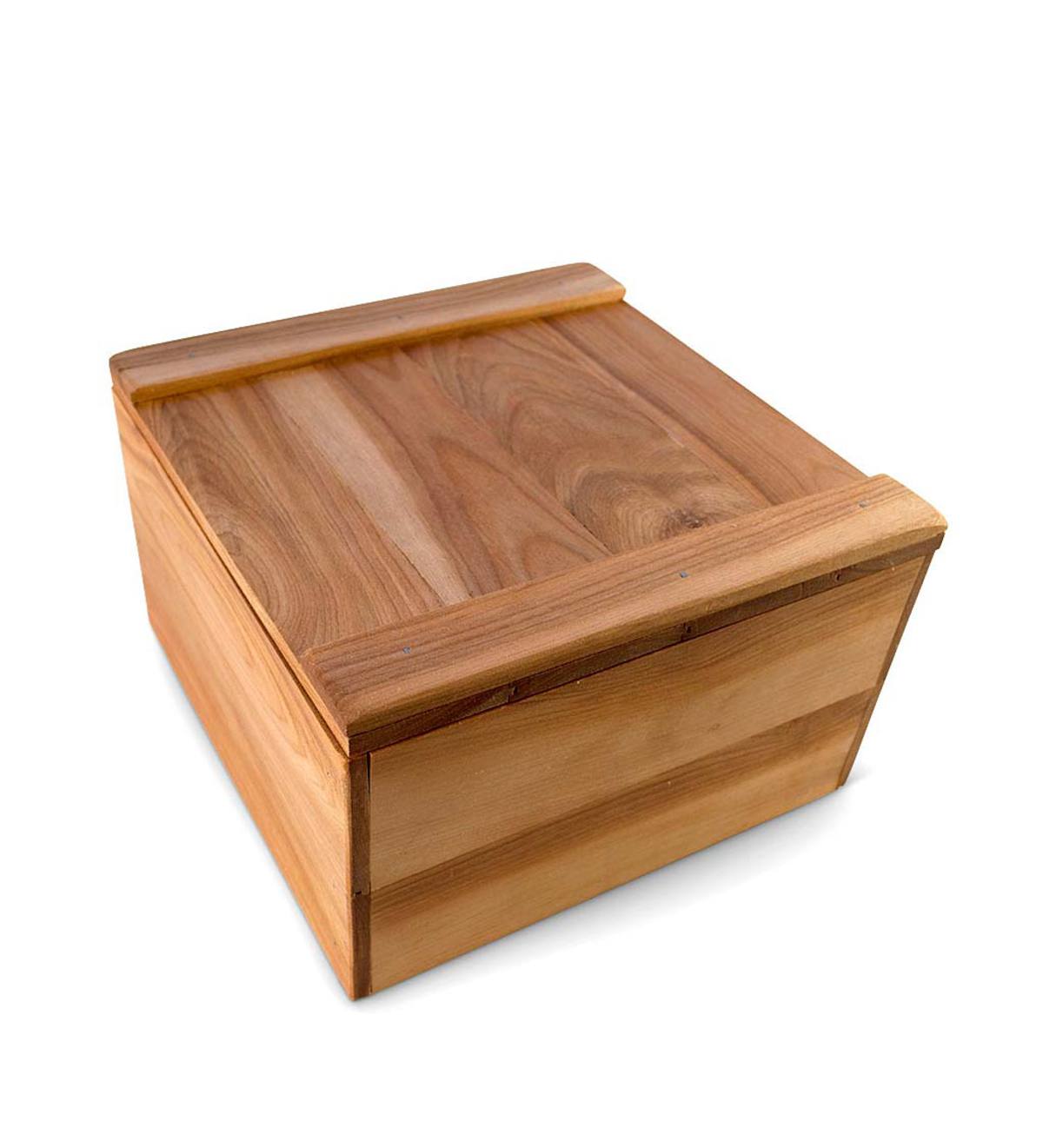 Reclaimed Birch Wood Be Present Box