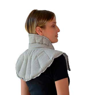 Organic Hemp and Herb Warming/Cooling Neck and Shoulder Wrap - Wine