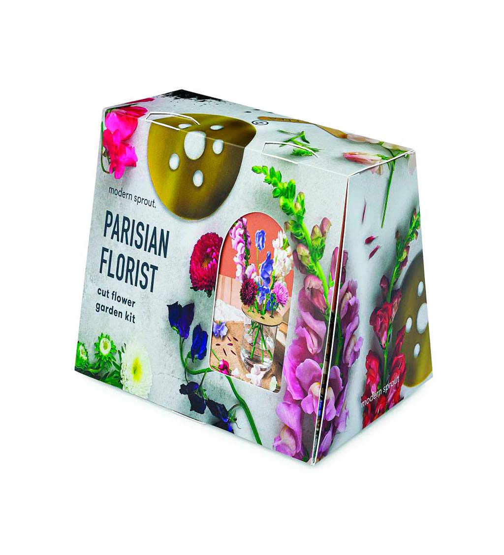 Parisian Florist Flower Grow Kit with Brass Mister