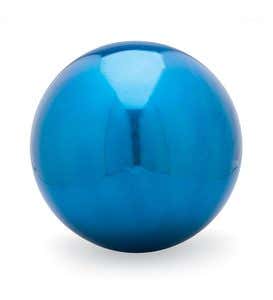 Steel Gazing Ball - Blue