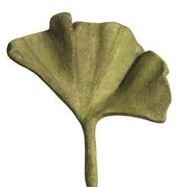 Stone Ginkgo Leaf Garden Sculpture