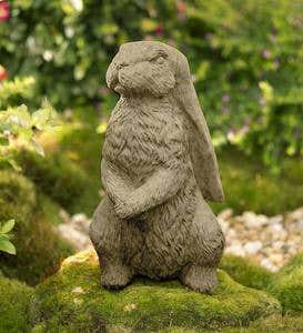 Vintage English Hare Statue - Antique
