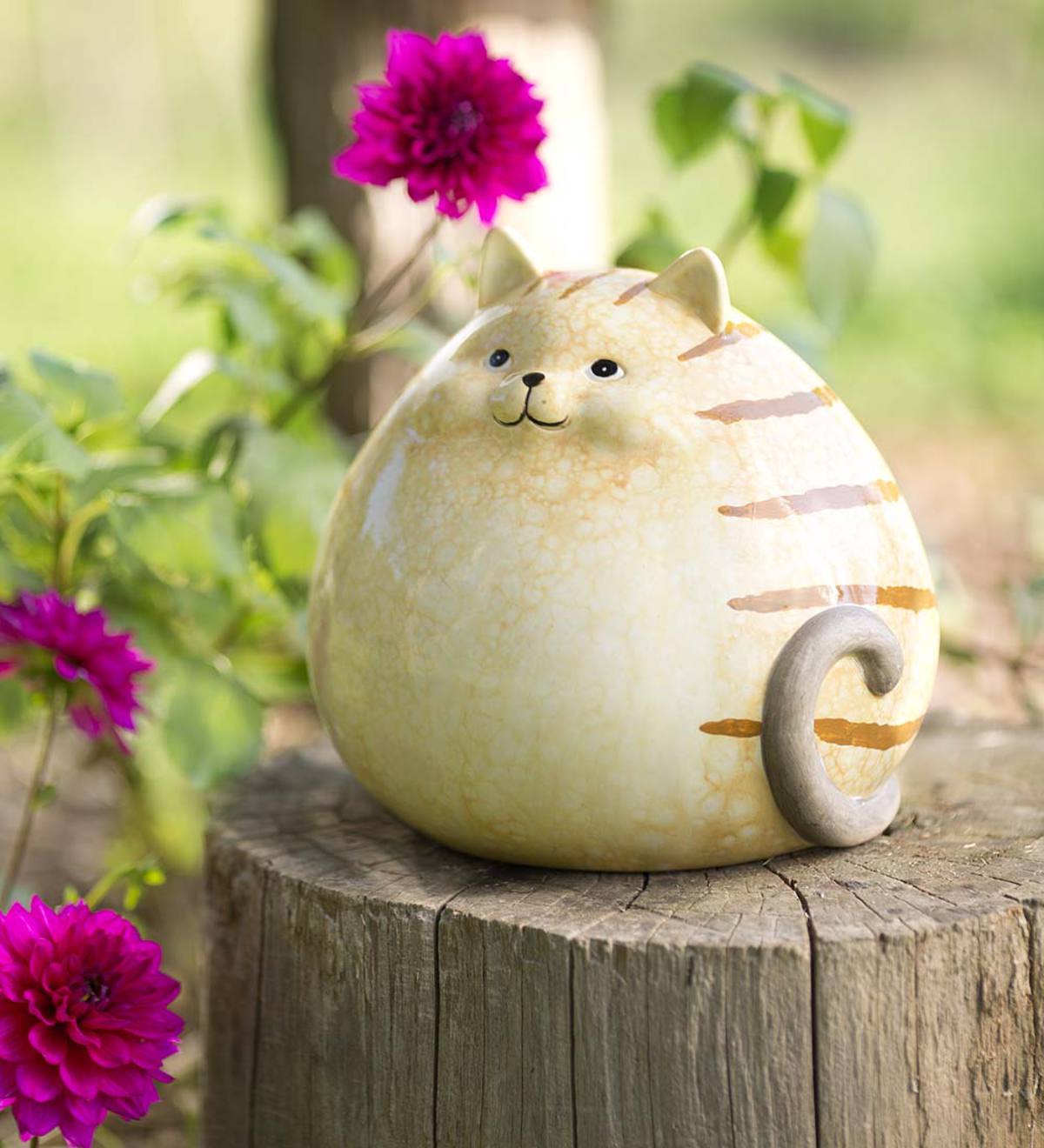 Chubby Ceramic Cat