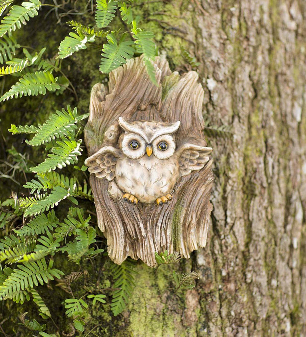 Owl in Tree Wall Art