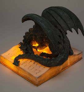 Dragon on Glowing Storybook
