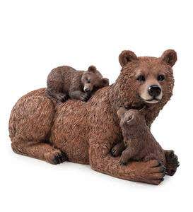 Mama and Baby Bears Sculpture