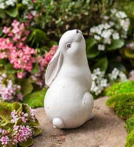 White Bunny Indoor/Outdoor Figurine