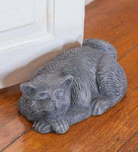 Sleeping Cat Textured Sculpture
