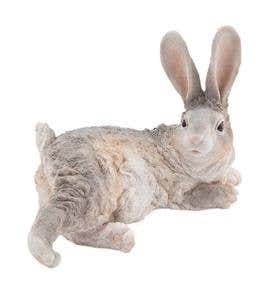 Lying Down Bunny Sculpture