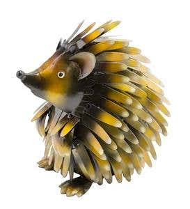 Handcrafted Metal Hedgehog
