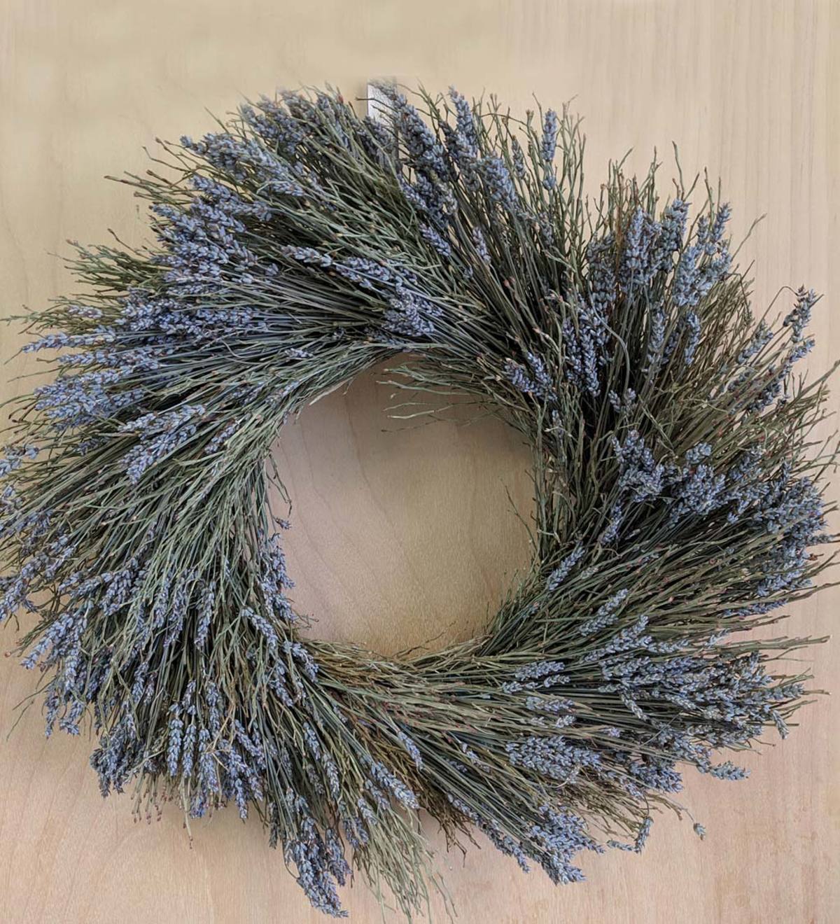 Preserved Lavender and Winterbud Wreath