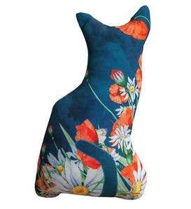 Cat-Shaped Decorative Pillow
