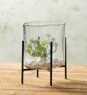 Glass Holder with Stand, Small