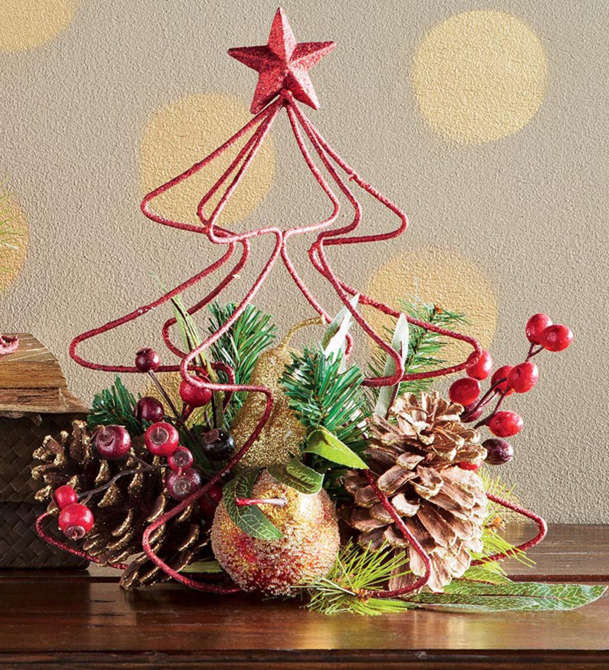 Holiday Metal Frame - Christmas Tree
