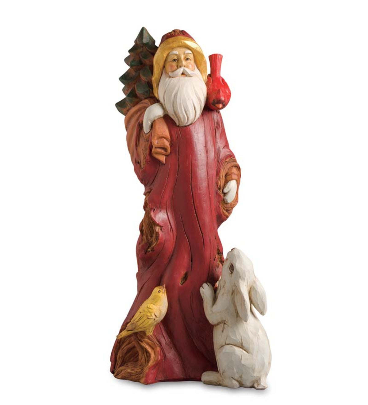 Woodland Santa Statue