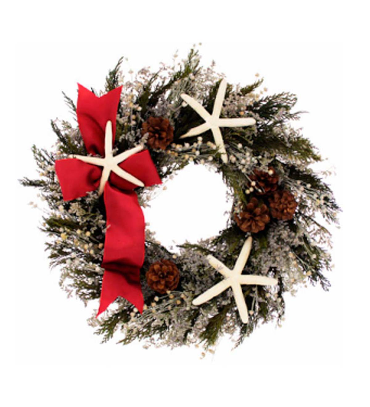 Sea Star Holiday Wreath