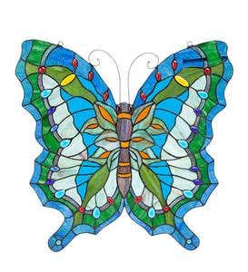 Hanging Stained Glass Butterfly