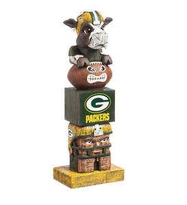 Pro Football Fan Totem Pole - Green Bay Packers