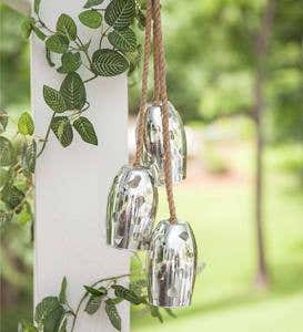 Silver Bell Chimes, Set of 3