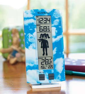 My First Weather Station with a Kid-Friendly Forecast Icon
