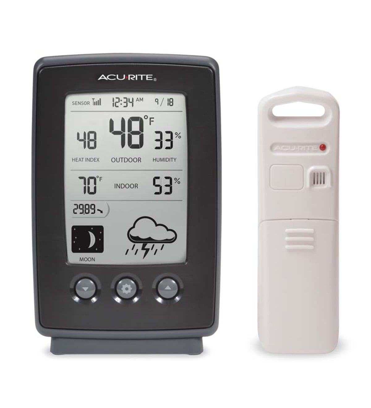 Wireless Weather Station With Remote Sensor