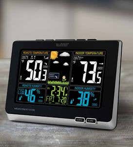La Crosse Color-Display Weather Station with Wireless Outdoor Remote Sensore