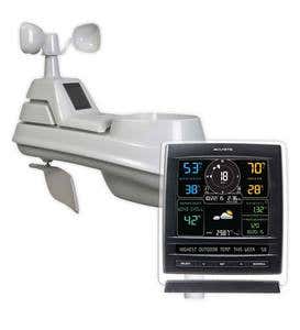 Pro 5-in-1 Color Weather Station with Weather Ticker