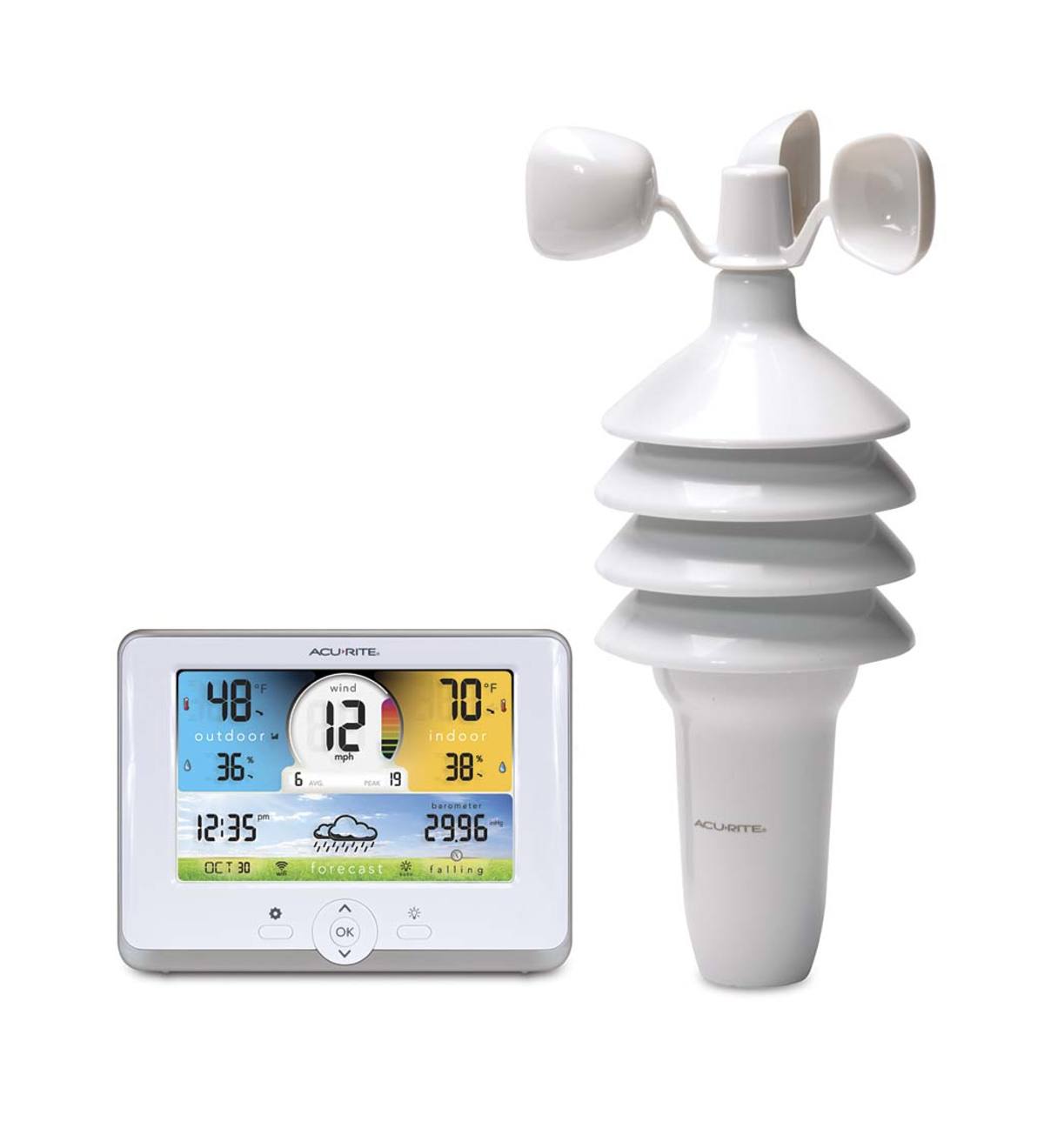 3-in-1 Weather Station with WIFI Connection