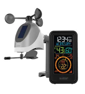Handheld Weather Station with 3-in-1 Remote Sensor