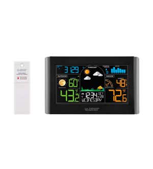 All-in-One Wireless Weather Forecast Station with Color Display