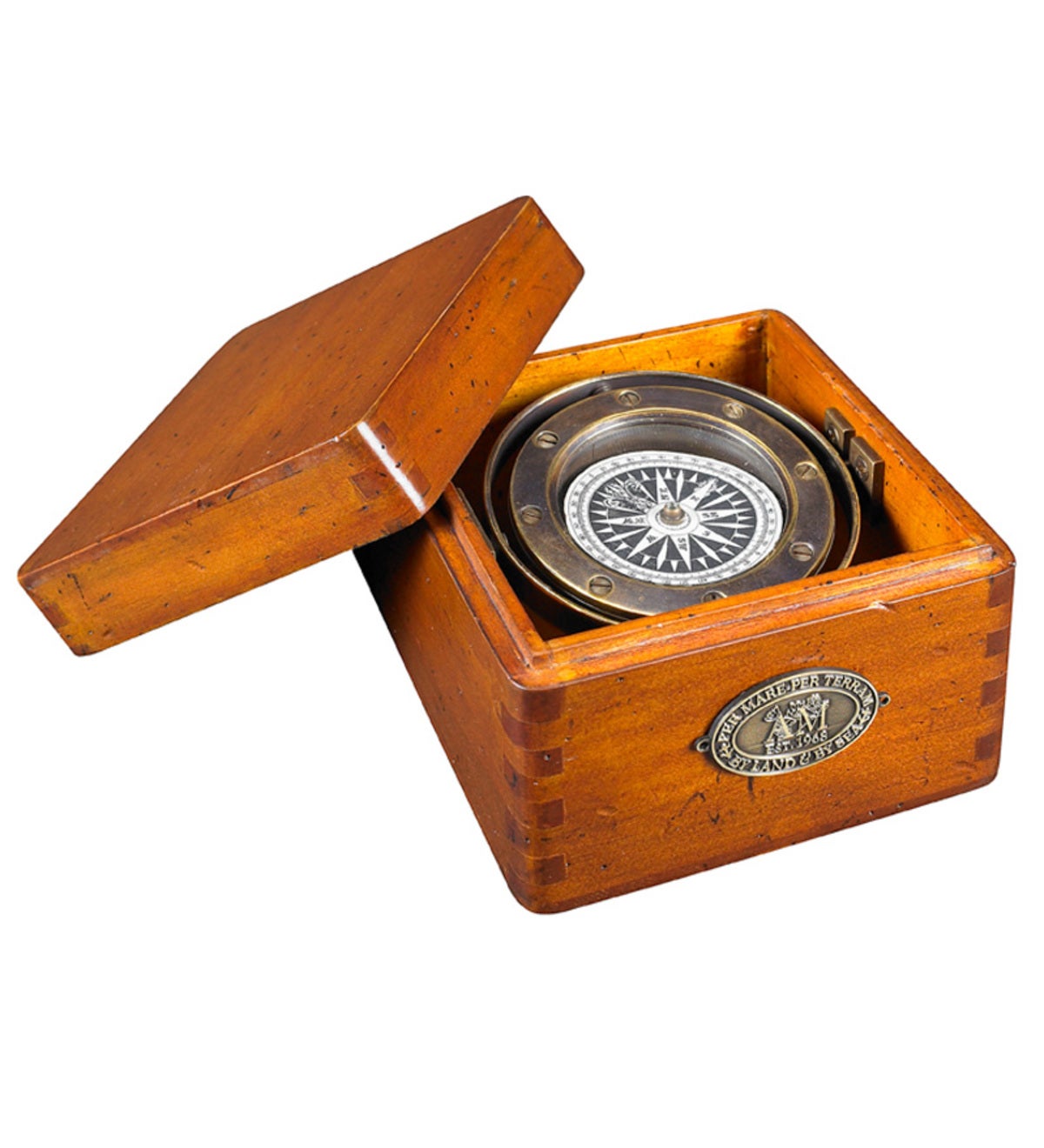 Gimbaled Lifeboat Compass Reproduction