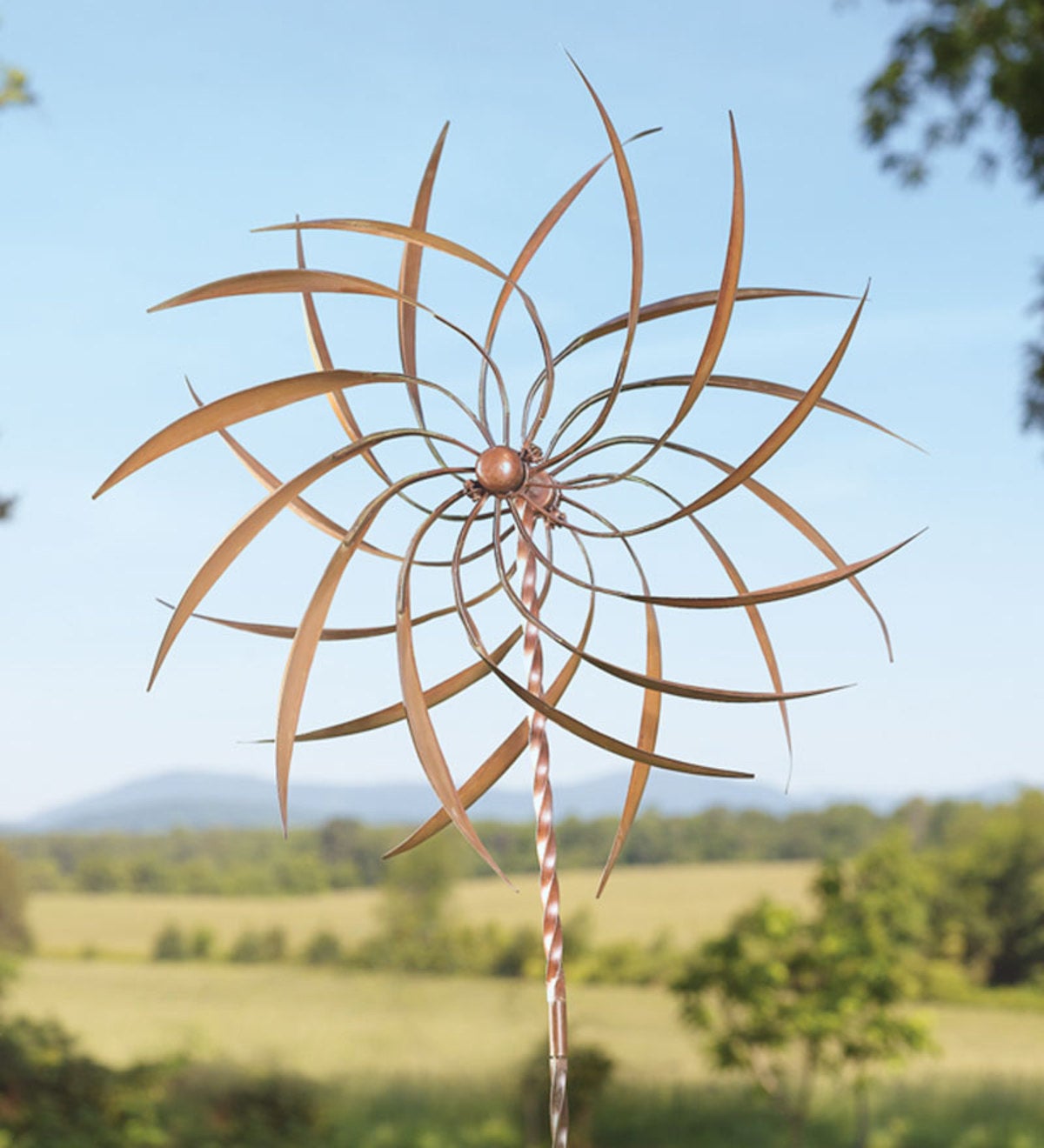 Handcrafted Copper Pinwheel