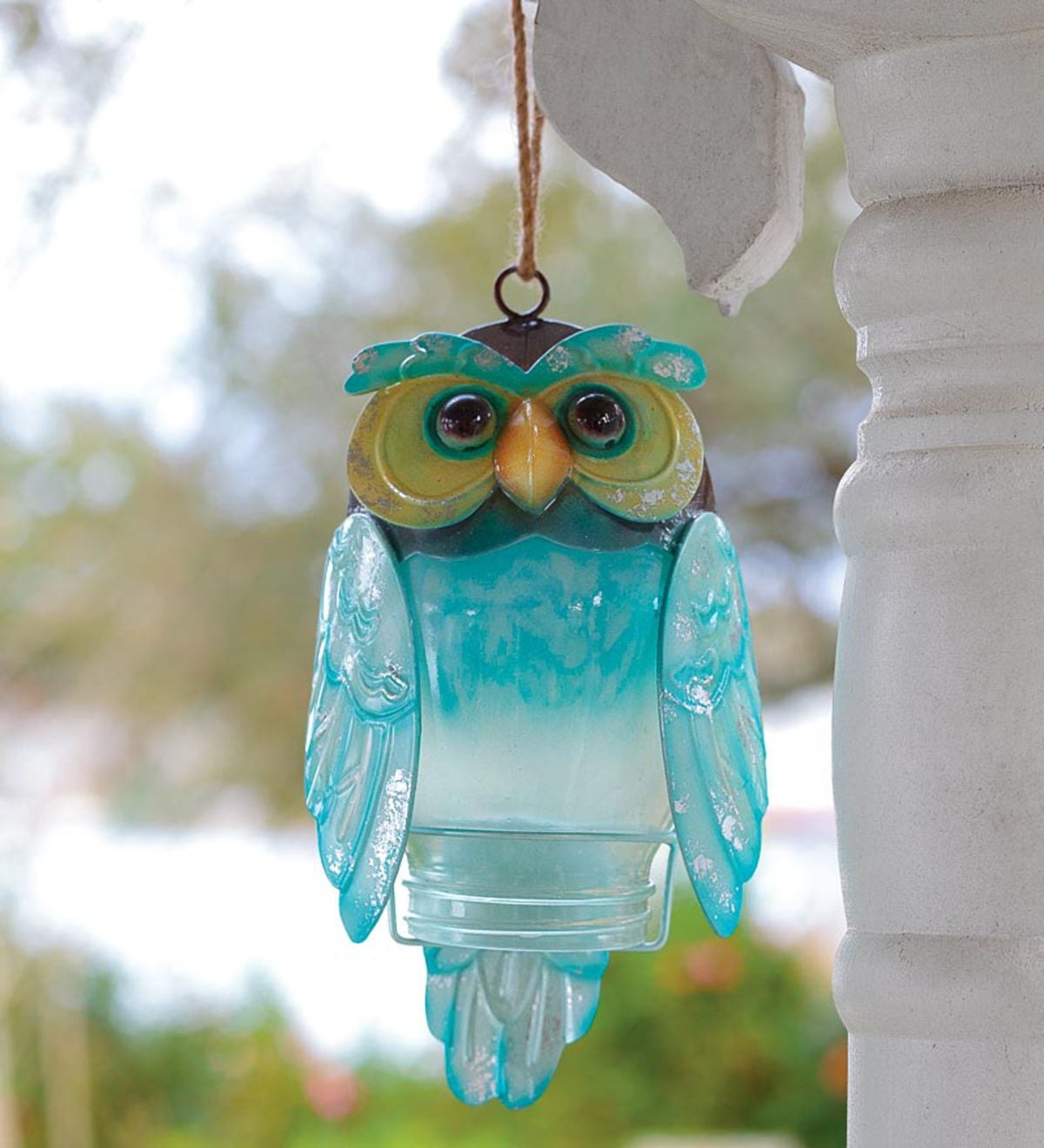 Recycled Bottle Owl