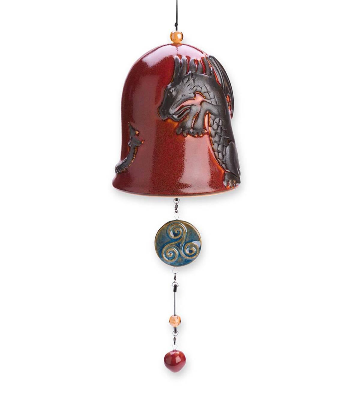 Dragon Whispering Bell - Free 2 Day Delivery - Red