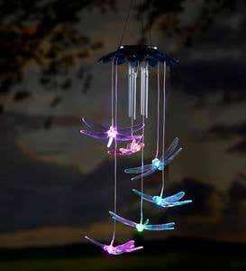 Solar Lighted Wind Chime Mobile