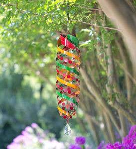Colorful Confetti Metal Twirler