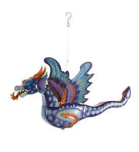 Hanging Metal Flying Dragon