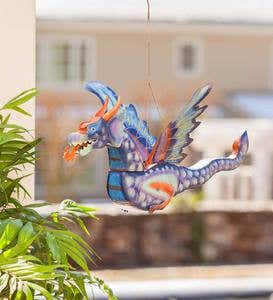 Hanging Metal Flying Dragon