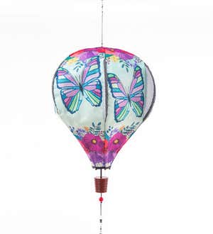 Fabric Butterfly & Flower Balloon Twirlers for Outdoors