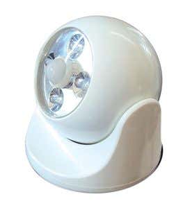 Battery-Powered Motion-Activated Anywhere Light - White