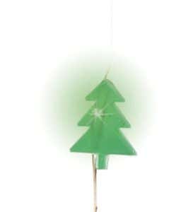 Battery Operated Holiday String Lights, 2 Pack - Christmas Tree