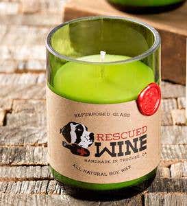 Rescued Wine Soy Candles - Champagne