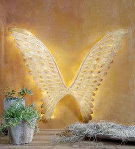 Lighted Angel Wings