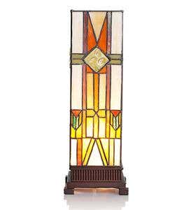 Stained Glass Hurricane Accent Lamp
