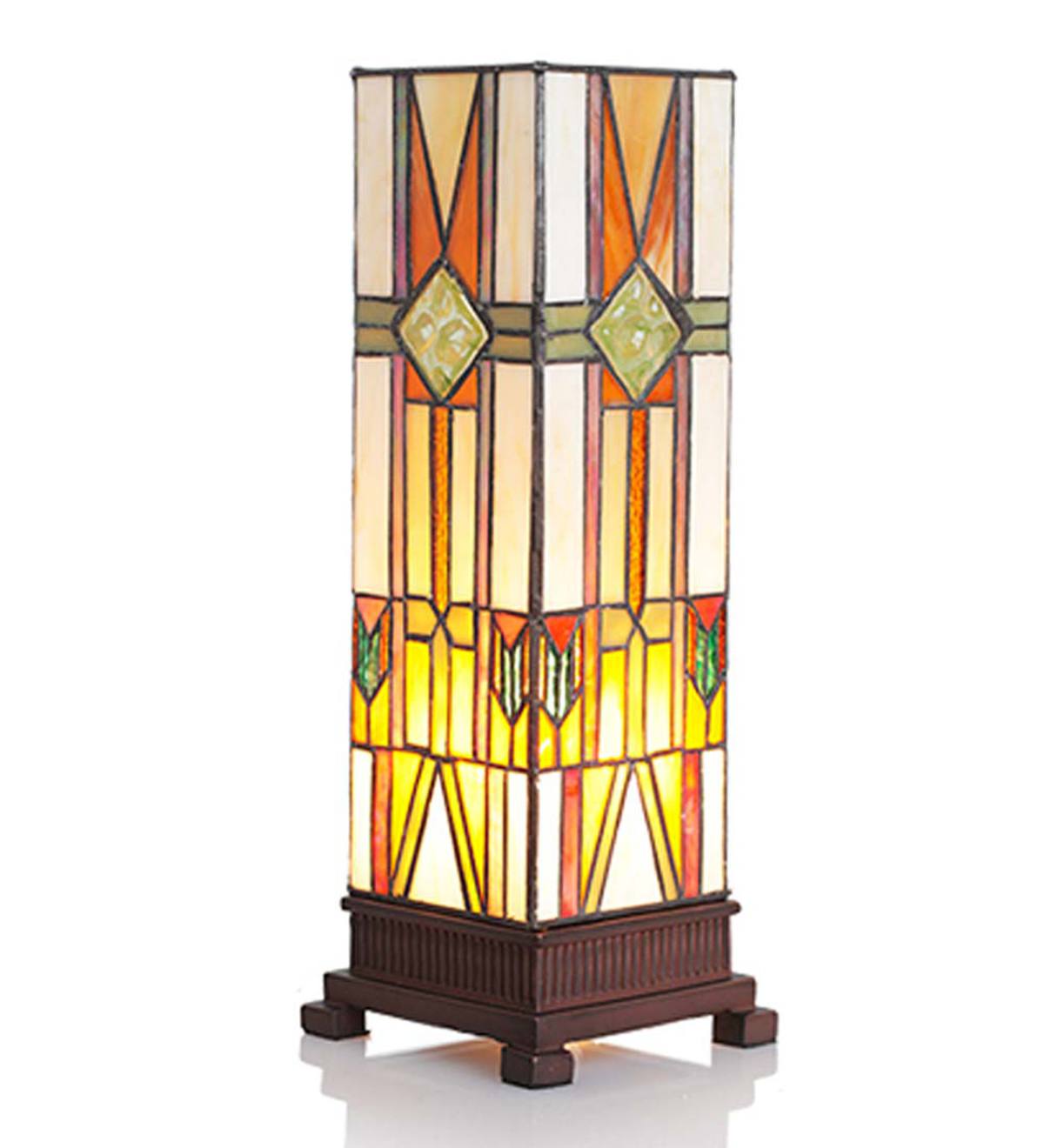Stained Glass Hurricane Accent Lamp