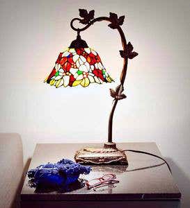 Tiffany-Style Sidearm Desk Lamp