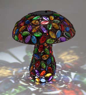 Colorful Solar Lighted Mushroom