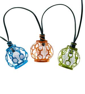 Gala Colorful Lantern Solar String Lights