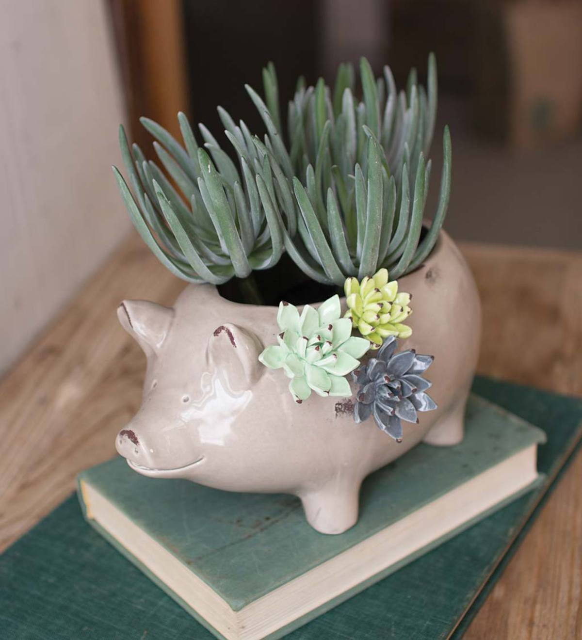 Ceramic Pig Planter