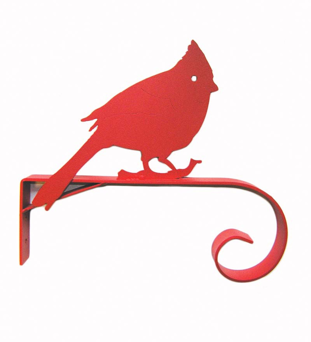Recycled Steel Red Cardinal Bracket